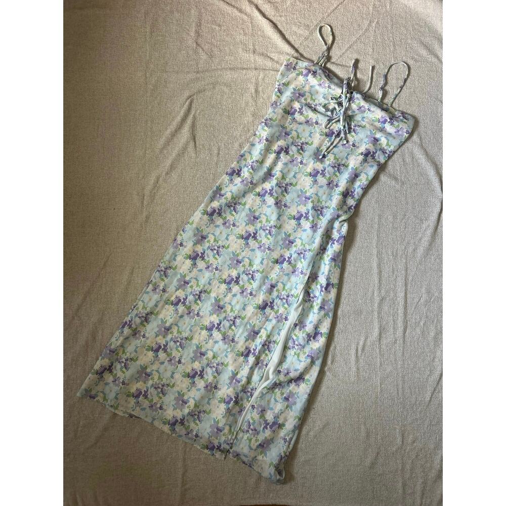 princess polly floral print midi dress